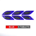 thumbnail image 1 of Pegatinas decorativas para coche BRILLAR Advertencia de seguridad reflectante azul 1 unidad, 1 of 5