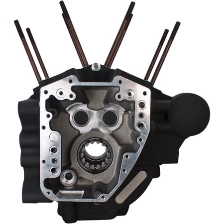 Black Powder-Coat Super Stock T2 Engine Case