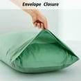 thumbnail image 2 of Lirex King Pillow Cases Set of 2, 100% Cotton Pillowcases, 20×40 inches, Light Green, 2 of 6