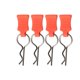 thumbnail image 2 of Accesorio de coche RC soporte de fijación duradero Piezas de juguete de coche RC Body Shell Clip Pin Set interior para principiantes Traxxas ANGGREK  Otros, 2 of 7