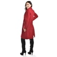 thumbnail image 3 of Abrigo clásico doble botonadura Roman Fashion 4149 Rojo CH, 3 of 4