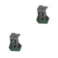 thumbnail image 1 of Thinsony 1/2/3/5 160 Card Deck Storage Box Collectible Cards Container for MTG TCG Green 2PCS, 1 of 1