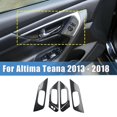 thumbnail image 2 of Tira decorativa para manija de puerta interior de fibra de carbono para Altima/Teana 2013 - color fibra de carbono, color fibra de carbono, 2 of 5