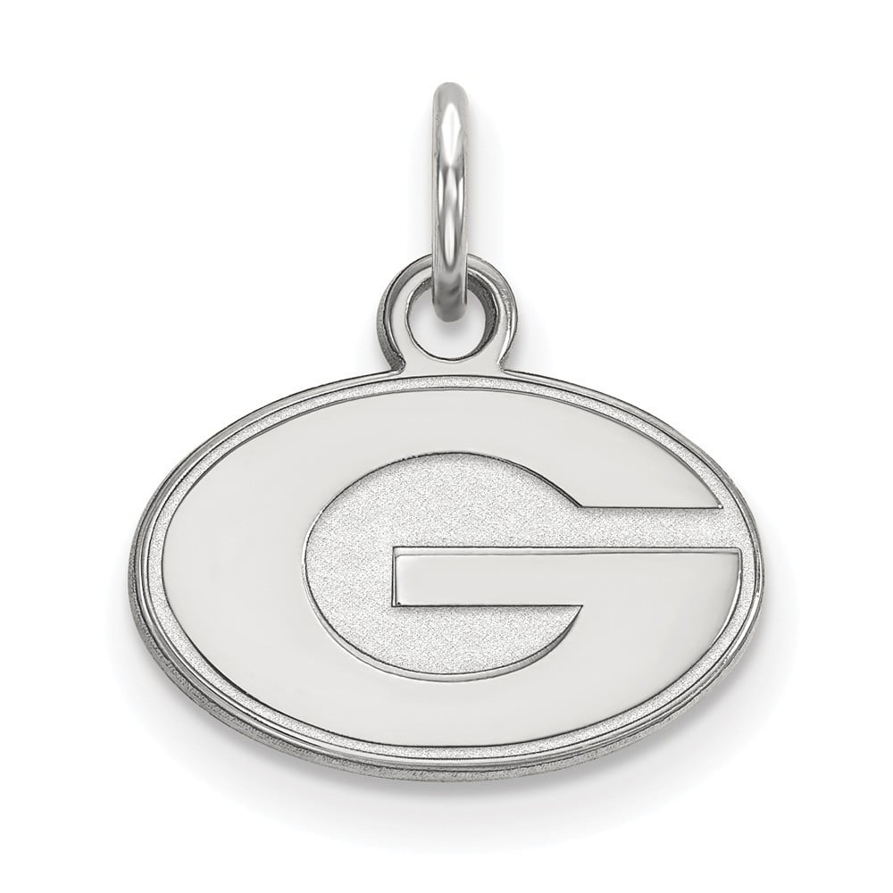 Lex /& Lu LogoArt Sterling Silver University of Montana Small Pendant w//Necklace