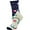 Christmas Tree, variant on Sierra Socks Women's Christmas Socks, Novelty Holiday Socks, Fun Colorful Festive Socks, Cotton Crew Socks for Women's