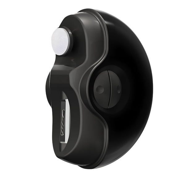 ACDANC Electric Toenail Clipper, 2-in-1 Cutting Grinding Automatic Nail Clipper, USB Rechargeable Nail Trimmer with LED Light, Electric Nail Clippers for Kids, Adults, Elderly (Black)