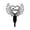 Dad B, variant on Grave Decorations for Cemetery, Heart-Shaped Metal Cemetery Memorial Plaque with Red Roses & Butterfly, Weather-Resistant Iron Grave Marker, Mom E