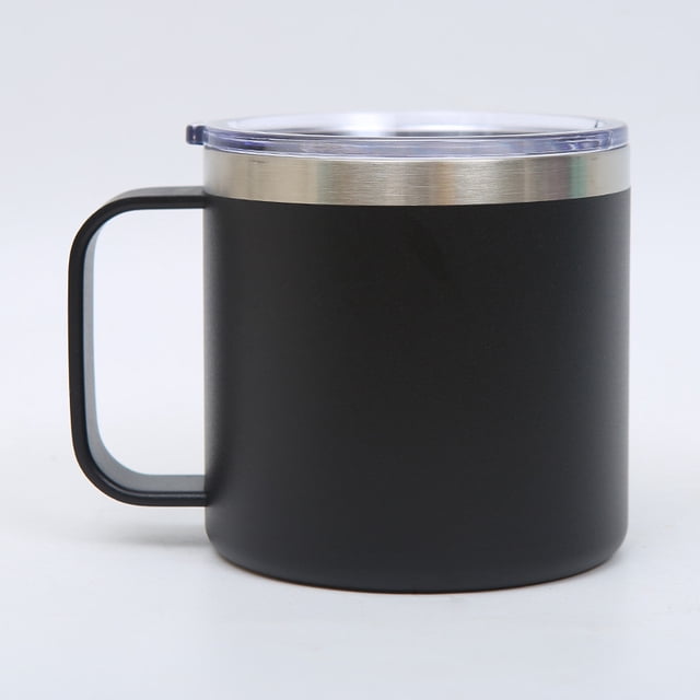 Termo para Cafe de Acero Inoxidable 400ml, Termo Taza para Café con Tapa Hermética, Pajita y Taza Termica Frio y Caliente Portátil Vaso de Viaje para Cafe, Té, Agua y Una Variedad de Bebidas