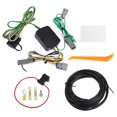 thumbnail image 1 of 1 Juego de Kit de Arnes de Cableado de Remolque de 4 Pines para Chrysler Pacifica 2017-2018 Plástico Negro, 1 of 7