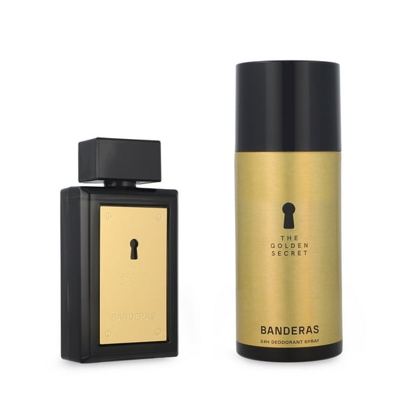 Z4 SET BANDERAS THE GOLDEN SECRET 2PZS 100ML EDT SPRAY/ DESODORANTE 150ML SPRAY