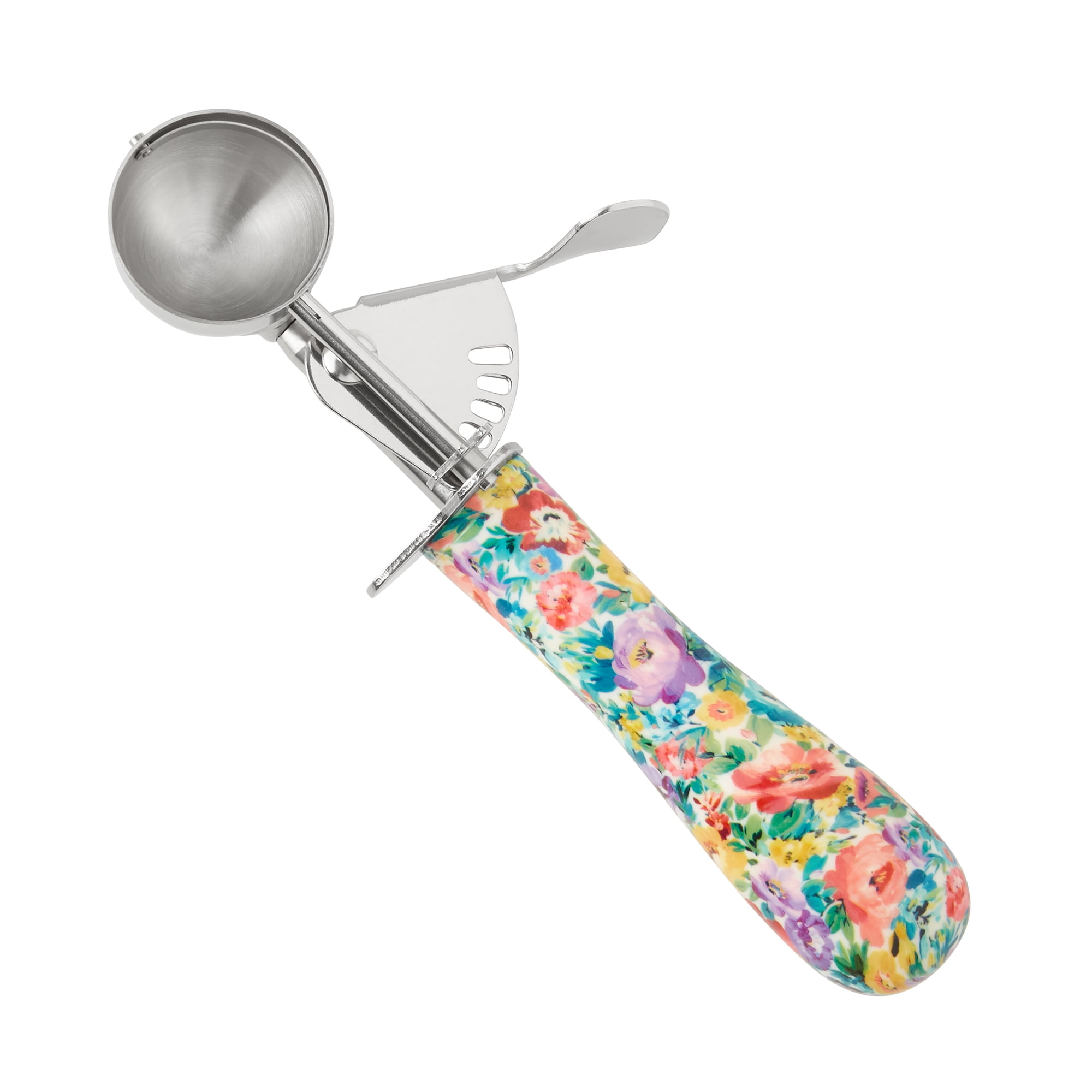 The Pioneer Woman Stainless Steel Cookie Scoop and Dropper, Sweet