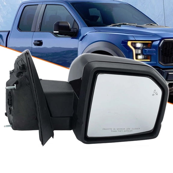 MZORANGE Right Mirror Memory Blind Spot Power Fold For 2015-2020 Ford F-150 F150 Passenger Side Power Folding