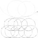 thumbnail image 4 of 10 cuerdas de repuesto para guitarra acústica/eléctrica (E-1), de acero y metal., 4 of 7