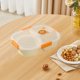 thumbnail image 5 of Border Student Bento Box Children Sealed Fruit Box Salad Box Work Microwave Lunch Box Chopsticks Dip Container Cute Kids Bento Lunch Box, 5 of 5