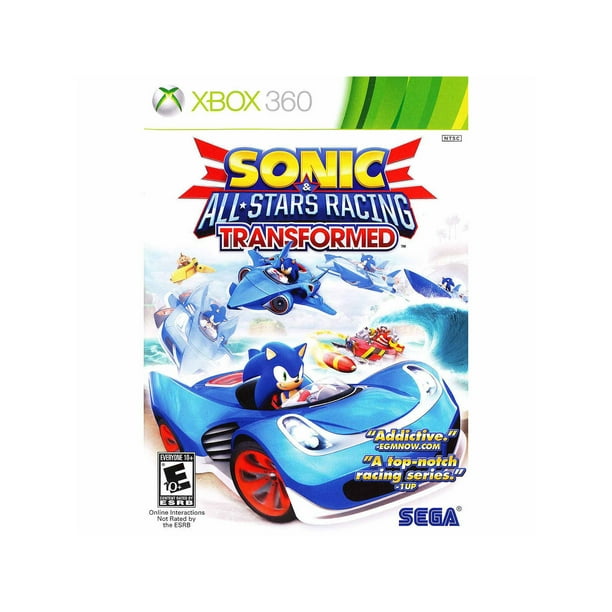 Sonic All Stars Racing Transformed Xbox 360 Walmart