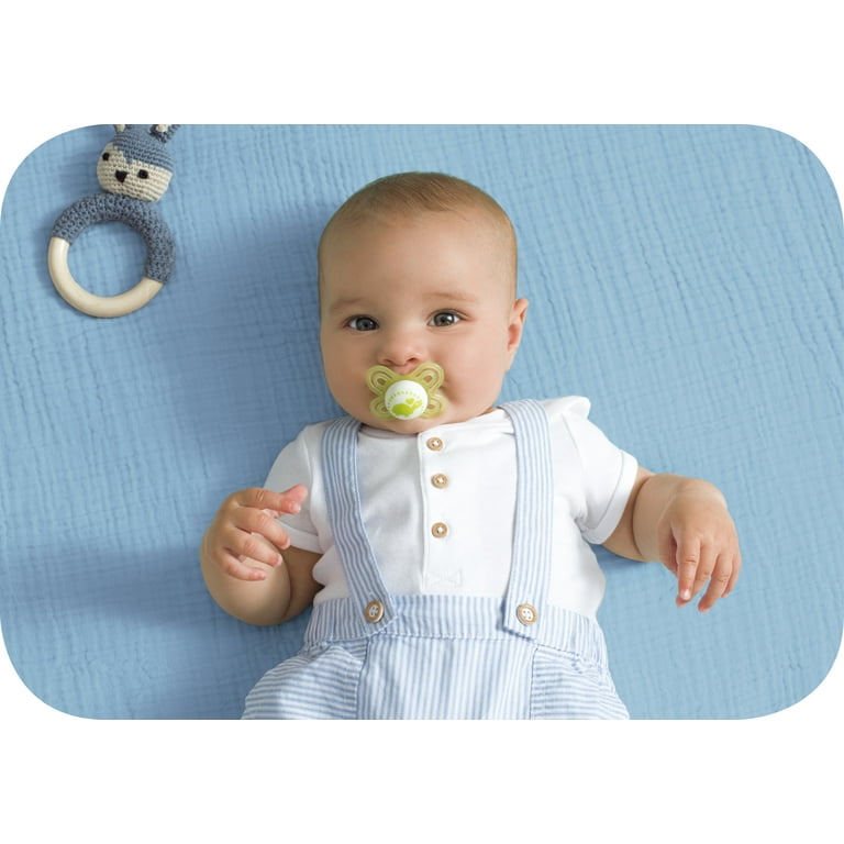 MAM Perfect Star Silicone Pacifier 0-2 Months 2 units (white)