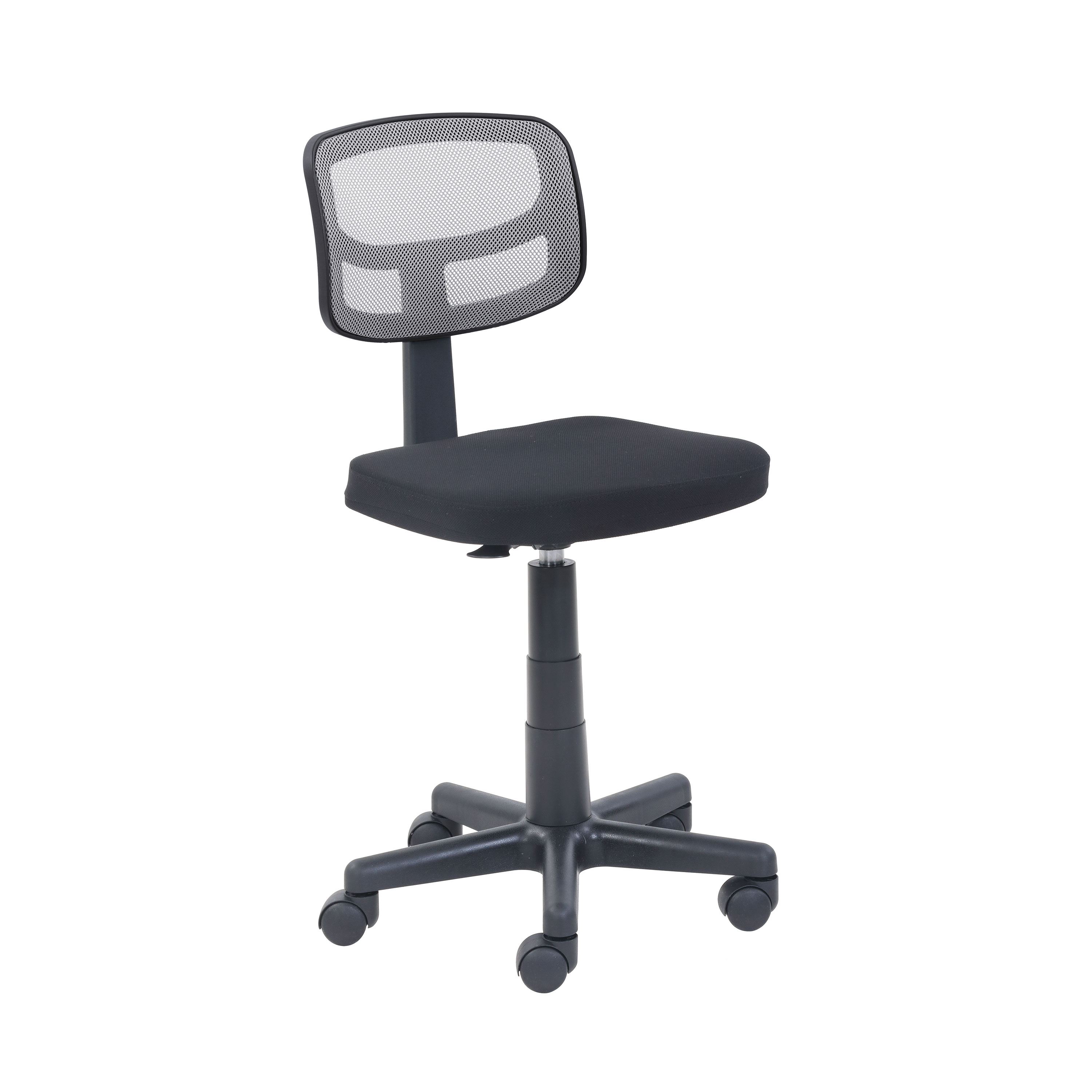 Mainstays Mesh Task Chair with Plush Padded Seat, Gray - image 2 of 9