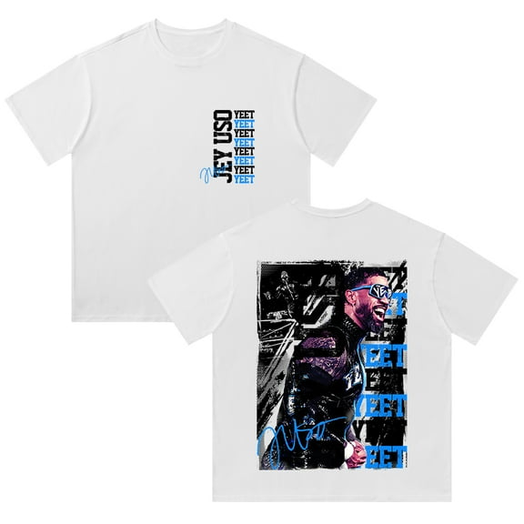 Jey Uso Yeet T-Shirt Cotton Vintage Wash Tee For Women/Men Unisex Summer Short Sleeve Fashion Tshirt Streetwear