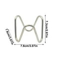 thumbnail image 3 of TIMIFIS Support en Acier Inoxydable Support de Poêle d'Extérieur Support Détachable en Acier Inoxydable Support Portable pour Poêle en Acier Inoxydable Accessoires de Camping Camping et Randonnée, 3 of 8