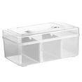 thumbnail image 1 of KDSJSXW 1pc Portable Medicine Storage Box Organizer Family Emergency Medicine Box Pill Storage Case for Home and Travel Medicine Organizer with Detachable Tray and Lockable Design, 1 of 7