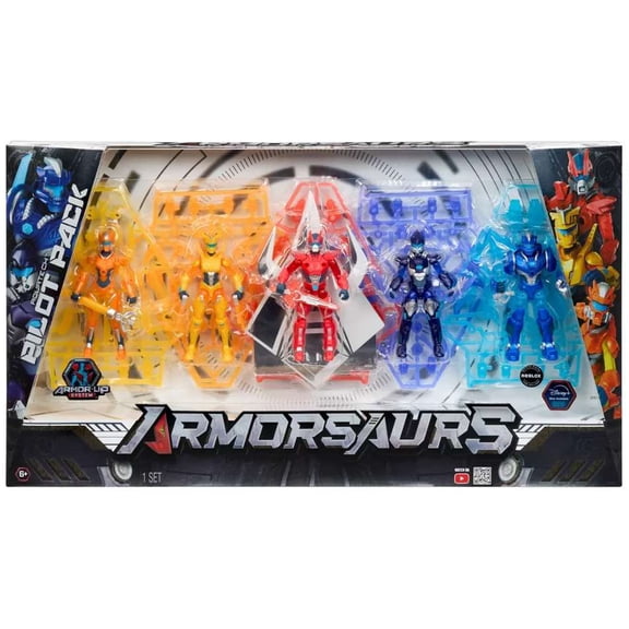 Disney Armor-Up System Aquatech Pilot Pack Action Figure 5-Pack [Digital Roblox Item Included!]