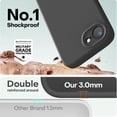 thumbnail image 4 of Funda para teléfono LOVE 3000 diseñada para iPhone 16e de 6.1 pulgadas, negra, 4 of 7