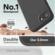 thumbnail image 4 of Funda para teléfono LOVE 3000 diseñada para iPhone 16e de 6.1 pulgadas, negra, 4 of 7
