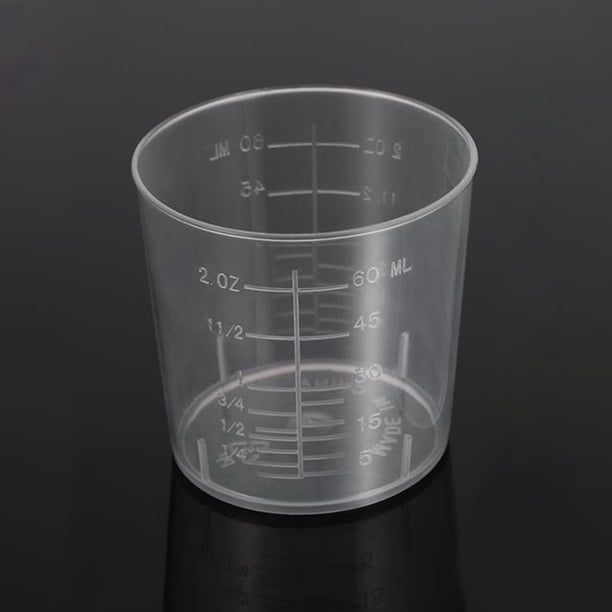 Lot De 20 Béchers Plastique 30ml – Uxcell, Tasses Graduées PP Pour Labo
