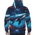 thumbnail image 7 of Naloa Colorful Ocean Whale Men's Casual Hooded Collar Drawstring Hoodies Pullover Sweatshirts Casual Long Sleeve Shirts-XX-Large, 7 of 7