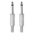 thumbnail image 4 of Audio Adapter Male Joiner Guitar Speaker Straight Jack Audio Adapter Guitar Speaker Plug 2Pcs Audio Adapter Male Coupler Joiner Guitar Earphone Straight Jack Plug In Connector, 4 of 8