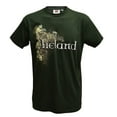 thumbnail image 2 of Traditional Craft Men's Celtic Ireland T-Shirt 100% Cotton Bottle Green Color, 2 of 4