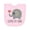 AD-Pink, variant on Inktastic Grandchild Loved by Oma Newborn Bib