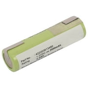 Synergy Digital Shaver Battery, Works with Philips Norelco 6613X Shaver, (Ni-MH, 1.2V, 2000 mAh) Ultra High Capacity, Compatible with Grundig 93154 Battery