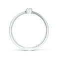 thumbnail image 2 of ANGARA Natural Diamond Criss Cross Solitaire Ring in 14K White Gold for Women (Size-5x3mm| Color-H| Clarity-SI2) | April Birthstone, Anniversary, Jewelry Gift for Women | Natural Diamond Ring, 2 of 10
