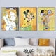 thumbnail image 2 of Mickey Mouse and Donald Duck Spoof Canvas Disney Famous Painting Gold Wall Art Posters and Print Picture for Home Decoration60x90cm No Frame Gao Jinjia LED, 2 of 2