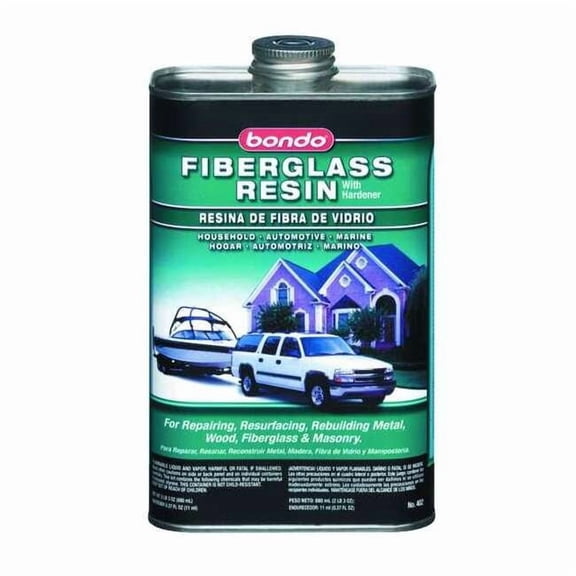 3M Bondo Fiberglass Resin, Multiple Options Available
