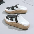 thumbnail image 1 of Sandalias Deslizantes Yinane Zapatillas Ligeras Moda Impermeables tiras negro 35, 1 of 8