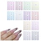 thumbnail image 1 of Guardurnaity Calcomanías autoadhesivas para uñas suaves y duraderas, 12 piezas, para un cómodo, accesorios de calcomanías para uñas Arte de uñas, 1 of 6