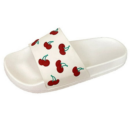

Slippers for Women Women S Slippers Fashion Sandals Flat Bohemian Slipper Ladies Shoes Womens Slippers Pvc White 37