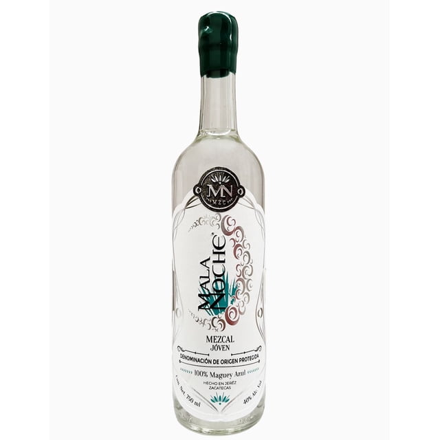 Mezcal Mala Noche Blanco 100% Agave 750 Ml Mala Noche Mezcal Blanco