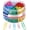 Multicolor, variant on Sinvic 400 Pcs Multicolor Medium and Large Paper Clips, 250 Pcs Medium(1.3 Inch Long) & 150 Pcs Large(2 Inch Long), Rust Resistant Medium and Jumbo Paper Clips for Office