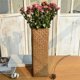 thumbnail image 3 of 3X Florero de Ratán Cestas de Bambú de Decoración Floreros Cesta de Flor Fruta Florero Floreros Altos para la Decoración del Hogar Marrón, 3 of 3