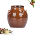 thumbnail image 2 of 500ml Ceramic Honey Pot Spice Salt Sauce Sealing Jar with Lid for Home Kitchen Use, 2 of 8