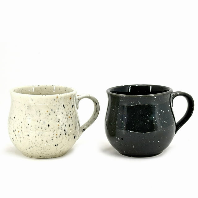 Ma Maison Speckle Mugs, Set of 2, 480ml, Stoneware