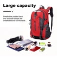 thumbnail image 2 of Backpacks Waterproof 36-55L Large Capacity Foldable Empty Pack Storage Outdoor Sports Rucksacks Climbing Backpacking Portable Trekking Fishing Bags Red, 2 of 7