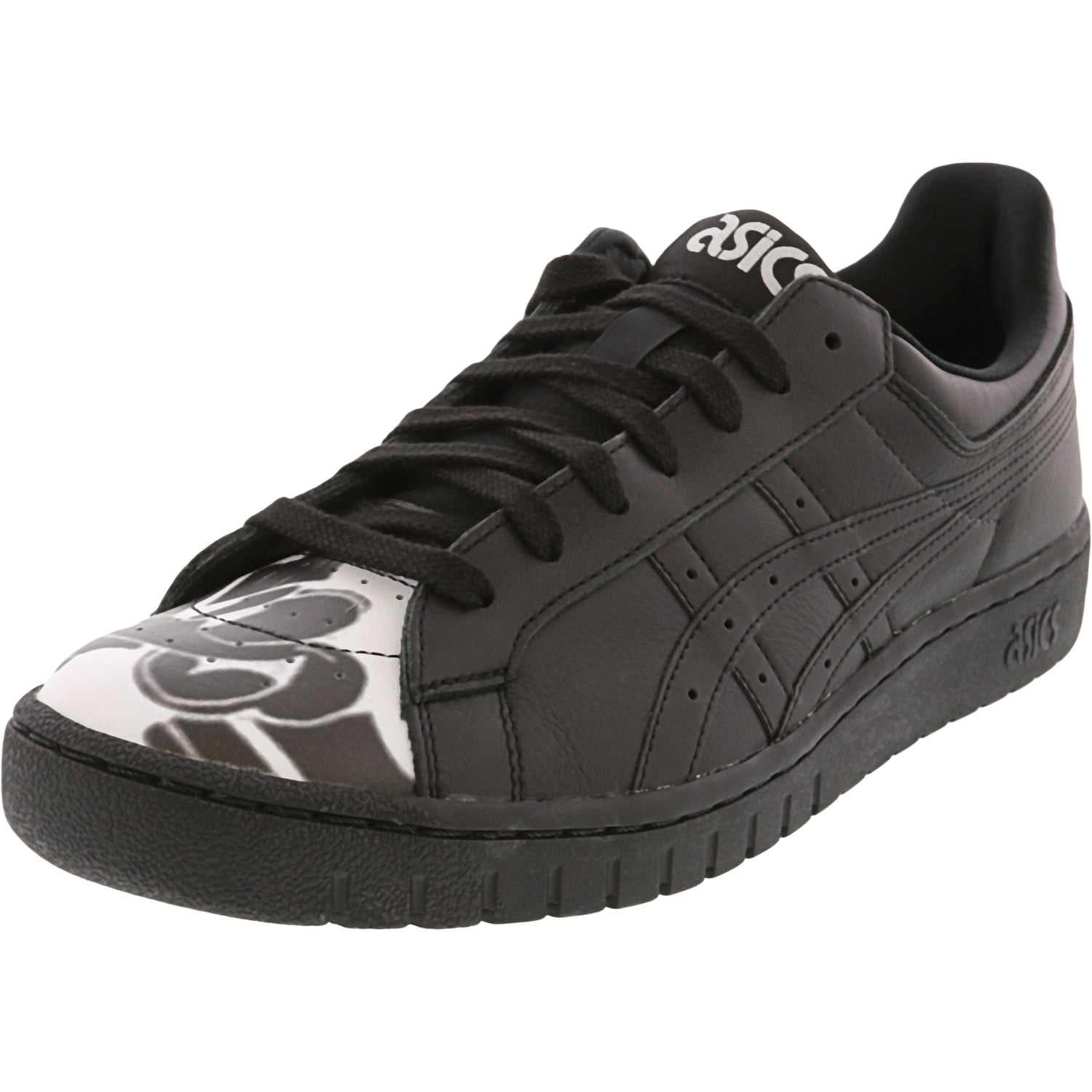 leather asics womens