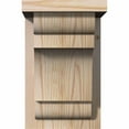 thumbnail image 2 of 7 1/2"W x 8"D x 12"H New Brighton Smooth Corbel w/Backplate, Douglas Fir, 2 of 9