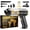 Black Yellow, variant on Handheld Vacuum Cleaner 21000Pa Suction with Brushless , 4-in-1 Portable Mini Vacuum with 2 Suction Modes, Cordless Vacuum with LED Light, Type-C Charge for , Office Desk, Keyboards