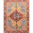thumbnail image 1 of Ahgly Company Indoor Rectangle Abstract Brown Persian Area Rugs, 2' x 4', 1 of 6