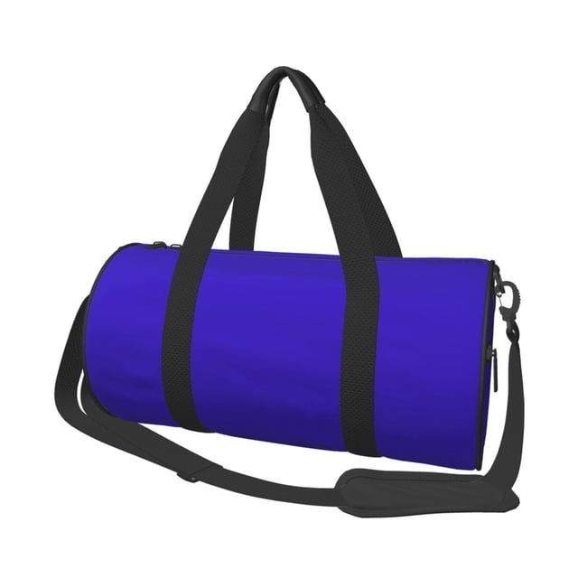 Balery Darkblue Bolsa de Gimnasio para Mujeres y Hombres, Bolsa de Viaje Impermeable, Bolsa de Fin de Semana con Compartimento para Zapatos y Bolsillo Húmedo
